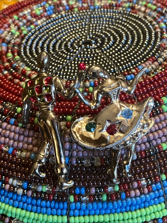 Compares to Boucher designs Jewelry - DANCING COUPLE 1950s COMPARES TO THE BOUCHER COLLECTION